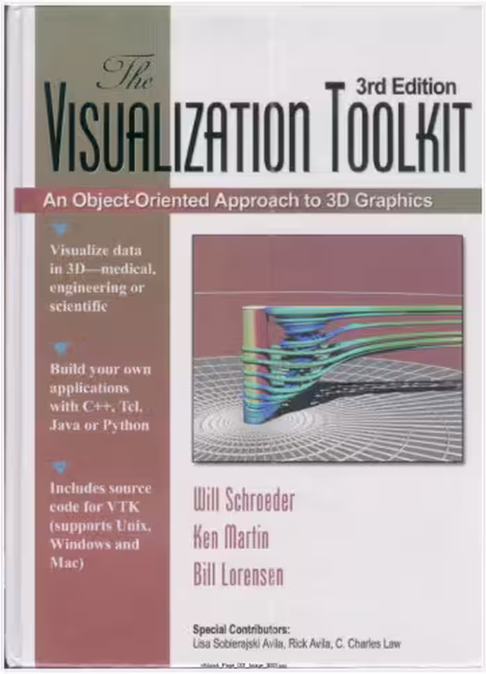 خرید و دانلود نسخه کامل کتاب The Visualization Toolkit: An Object Oriented Approach to 3D Graphics 3rd Edition