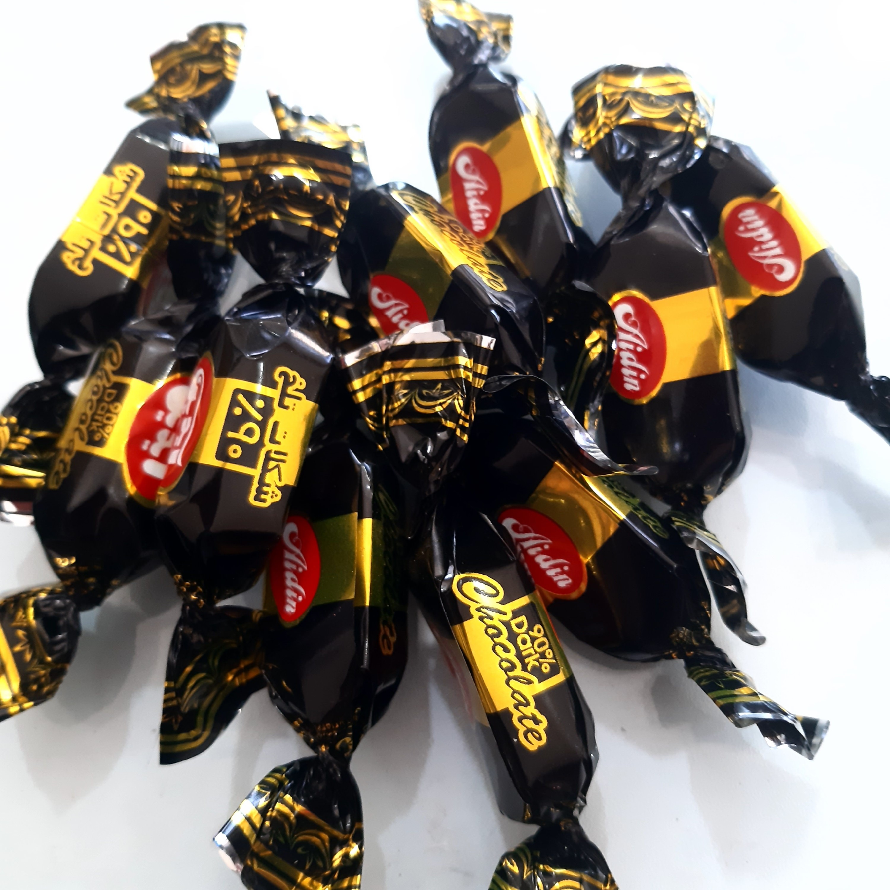 شکلات تلخ 90 درصد آیدین 500 گرمی