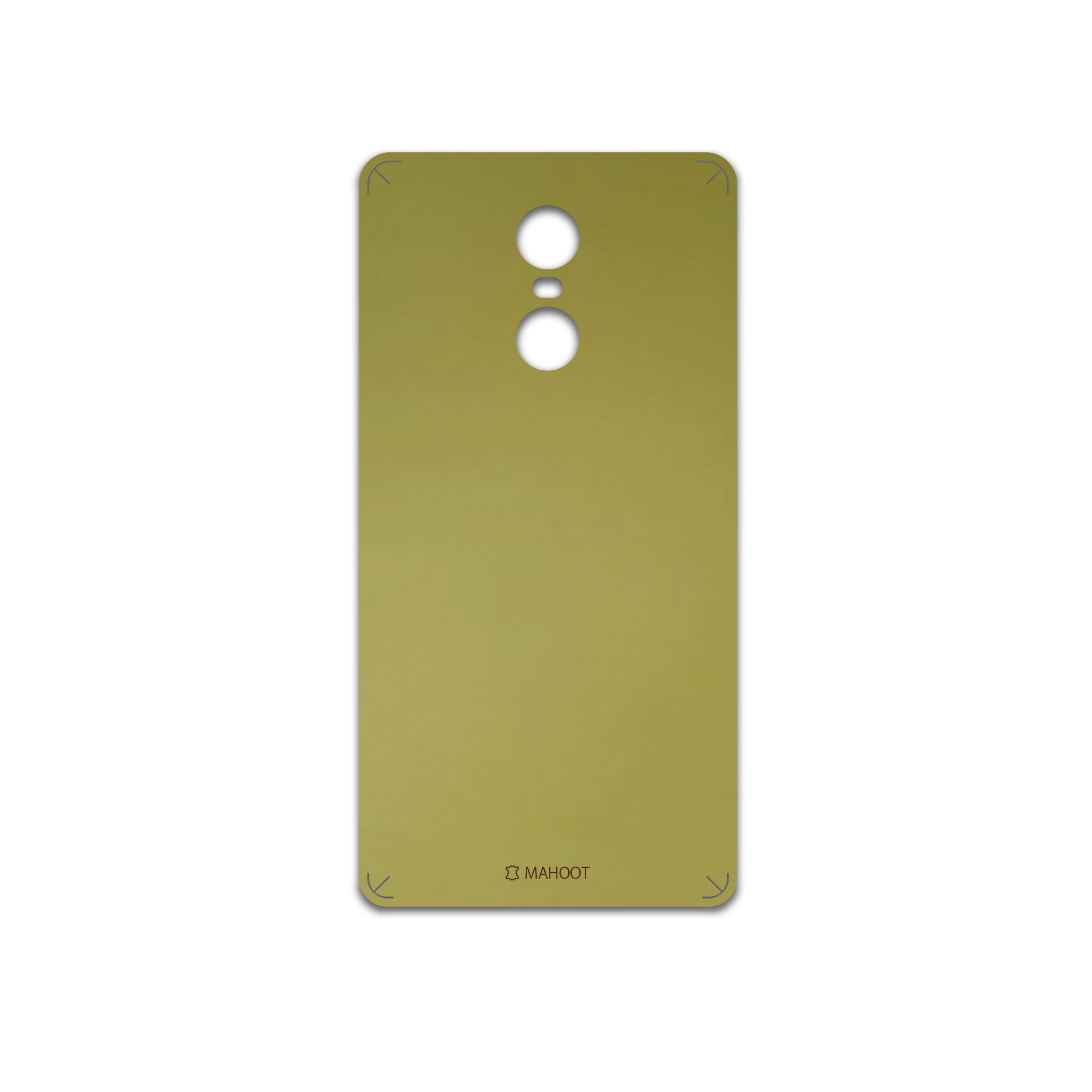 برچسب پوششی ماهوت مدل Matte-Gold مناسب برای گوشی موبایل شیائومی Redmi Pro