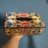 جعبه دستمال کاغذی شاپرک