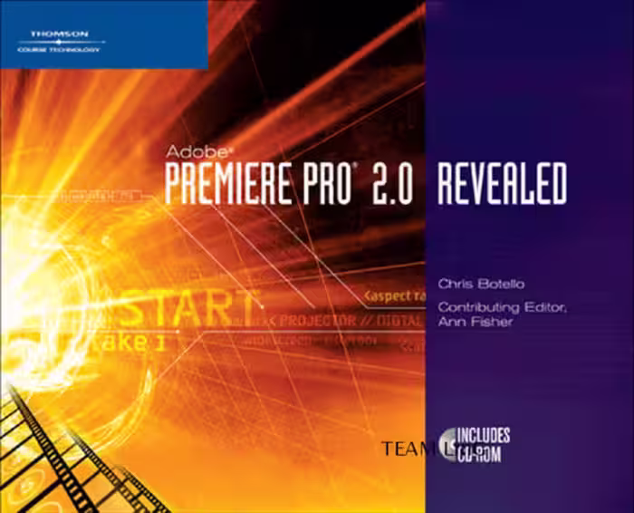 خرید و دانلود نسخه کامل کتاب Adobe Premiere Pro 2.0 Revealed