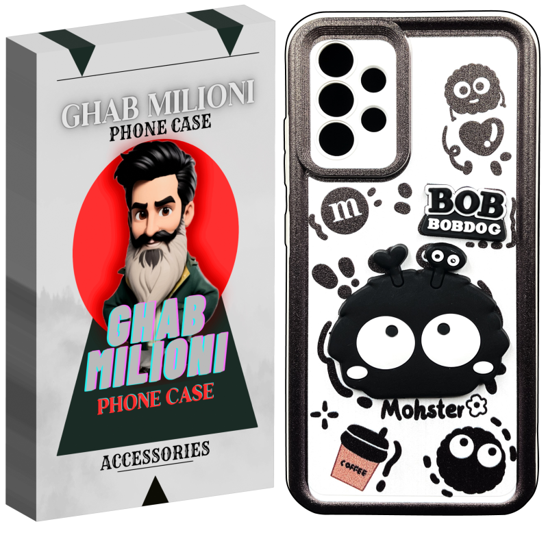 کاور گوشی سامسونگ Galaxy A32 قاب میلیونی مدل BOBDOGS-MW به همراه بند آویز