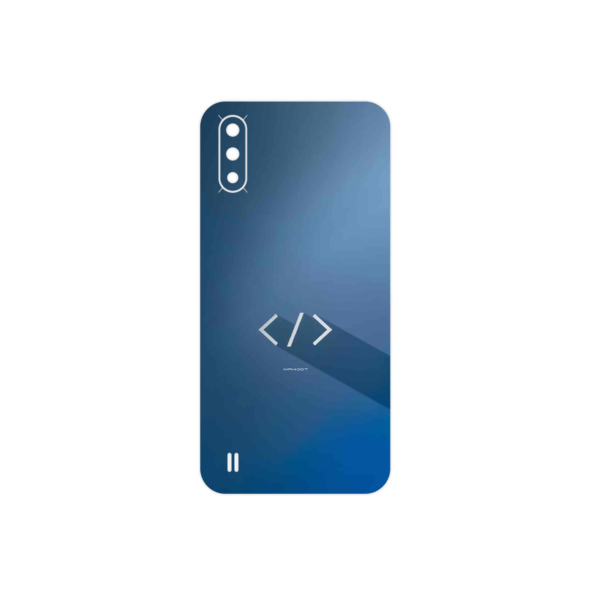 برچسب پوششی ماهوت مدل Minimal Coding icon مناسب برای گوشی موبایل سامسونگ Galaxy A01