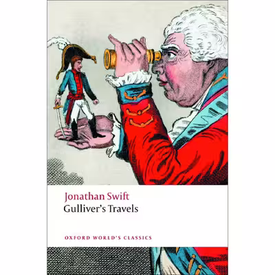 کتاب Gullivers Travels اثر Jonathan Swift انتشارات OXFORD