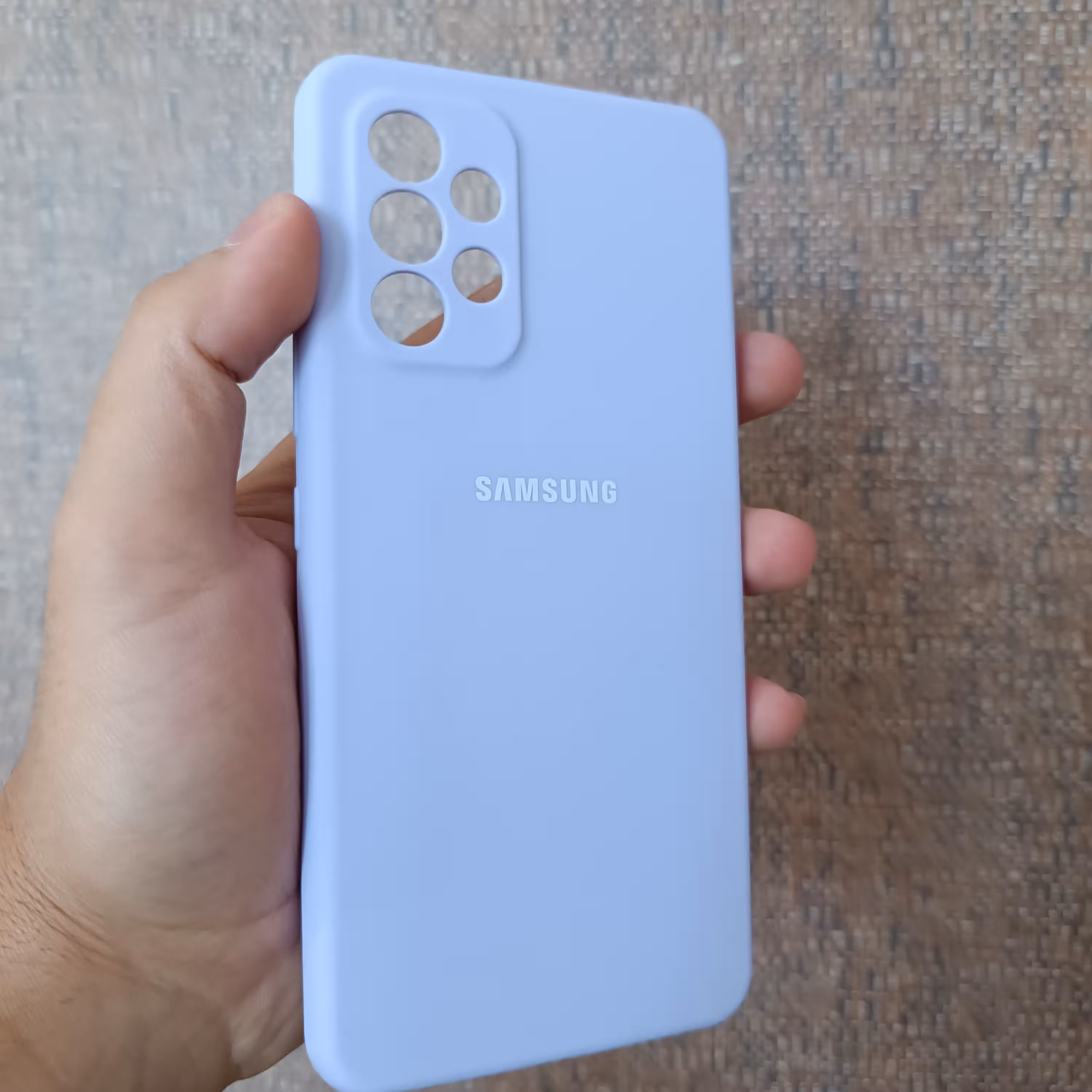 قاب محافظ لنزدار سیلیکونی اصلی Samsung Galaxy  A53 5G