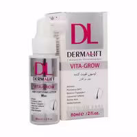لوسیون تقویت کننده مو سر آقایان درمالیفت مدل Vita Grow حجم 60 میلی لیتر