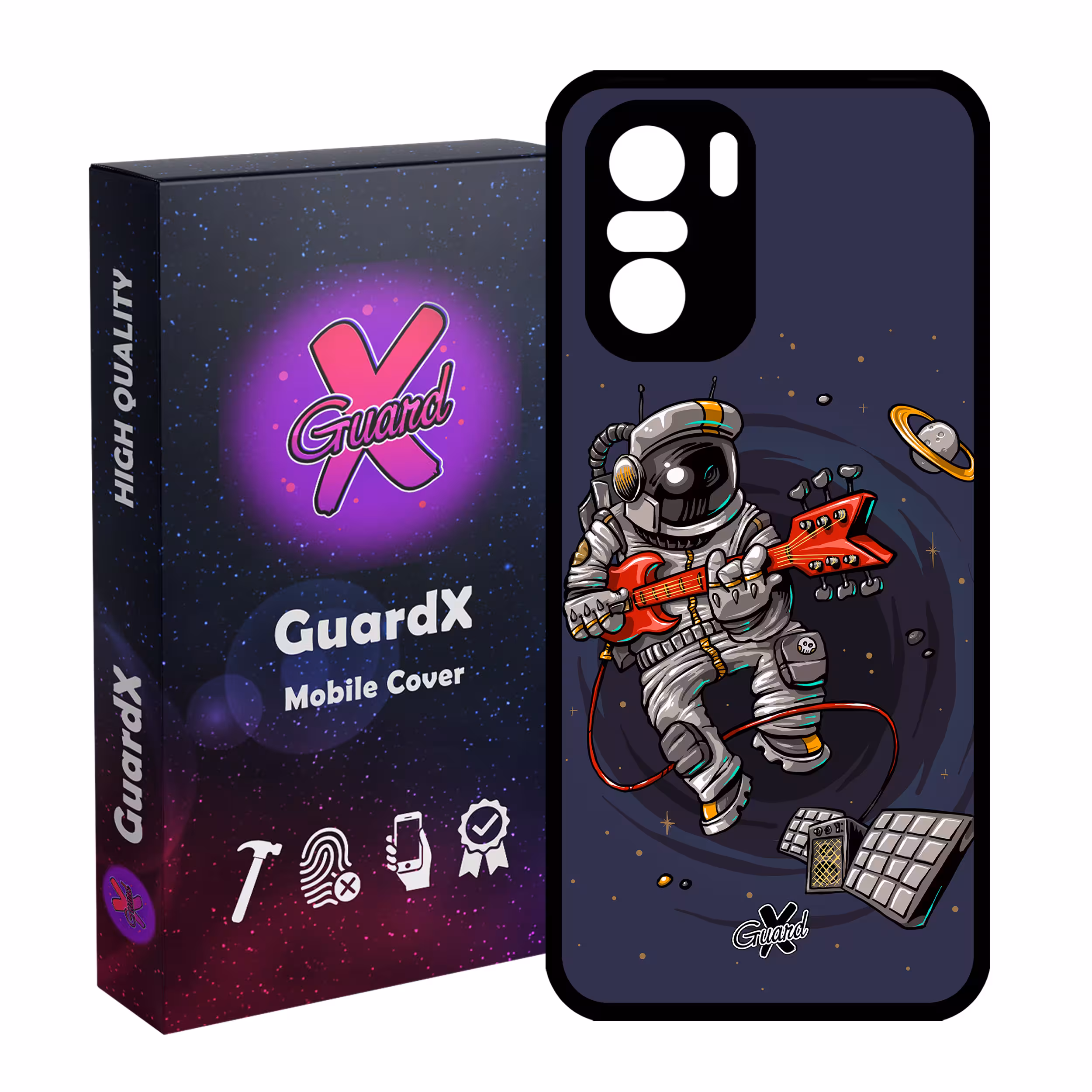 کاور گارد ایکس طرح Galaxy مدل Glass10080 مناسب برای گوشی موبایل شیائومی Poco F3/MI 11X/MI 11X Pro/Redmi K40/K40 Pro