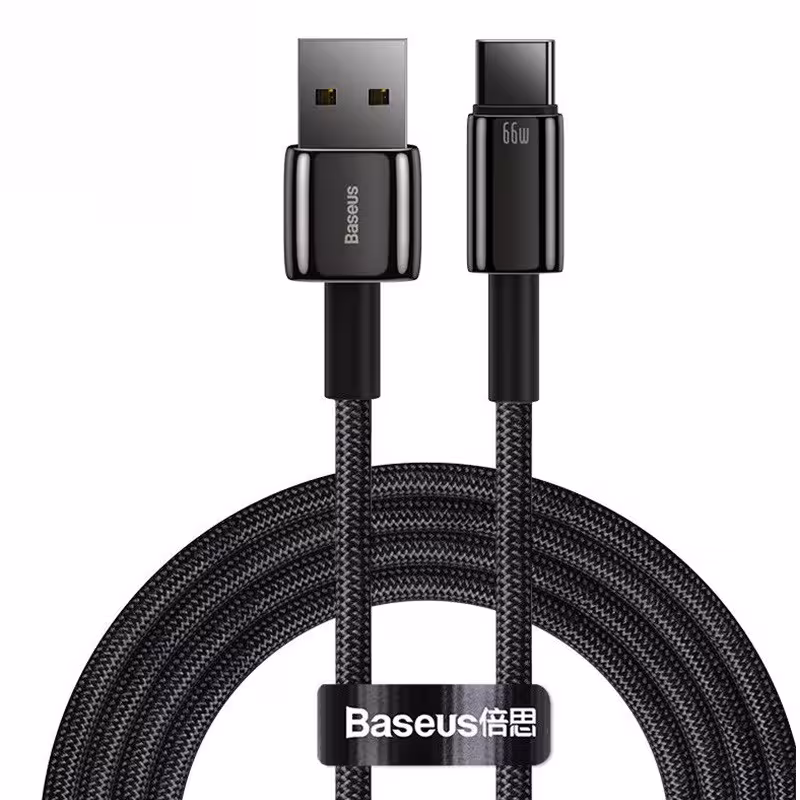 کابل تبدیل USB به USB-C باسئوس مدل CATWJ-C01 طول 2 متر