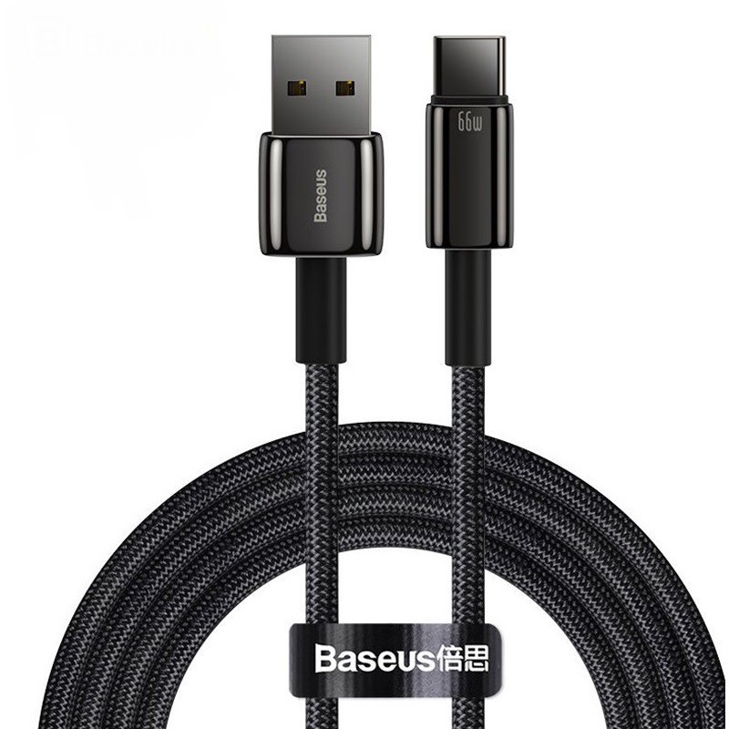 کابل تبدیل USB به USB-C باسئوس مدل CATWJ-C01 طول 2 متر