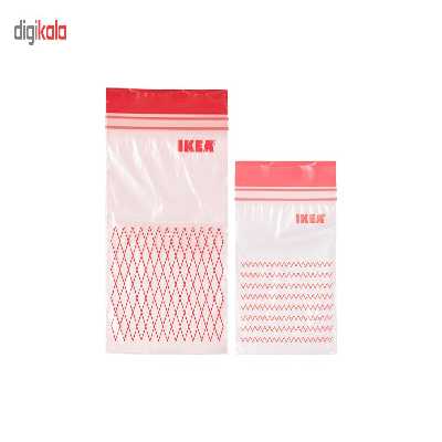 کیسه زیپ دار ایکیا مدل Istad - دو بسته 30 عددی