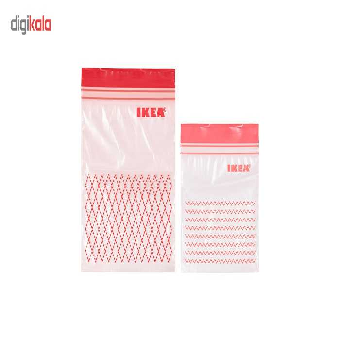 کیسه زیپ دار ایکیا مدل Istad - دو بسته 30 عددی