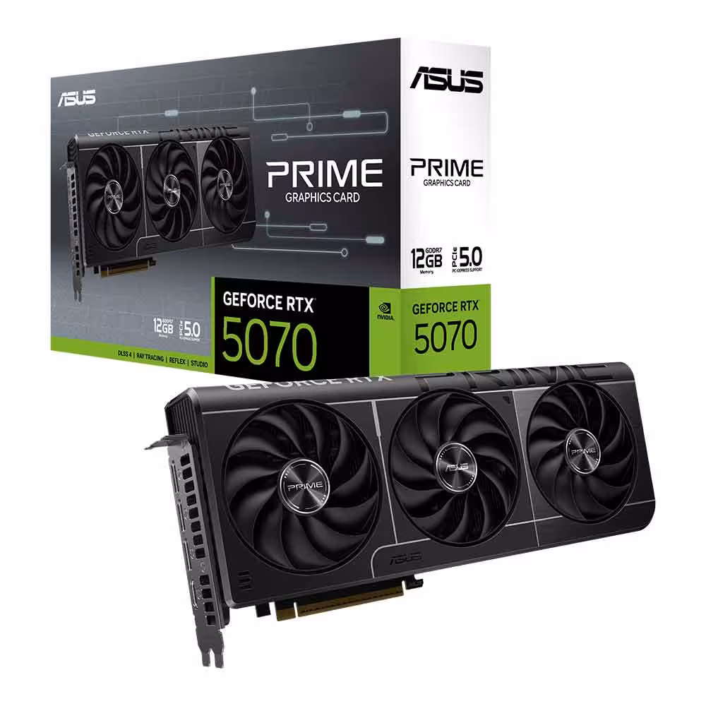 کارت گرافیک ایسوس ASUS PRIME RTX 5070 12GB