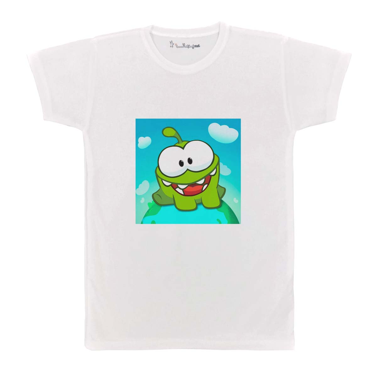 تی شرت بچگانه پرمانه طرح om nom کد pmt.2652