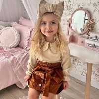 ست شومیز  و دامن عیدانه ارسال رایگان