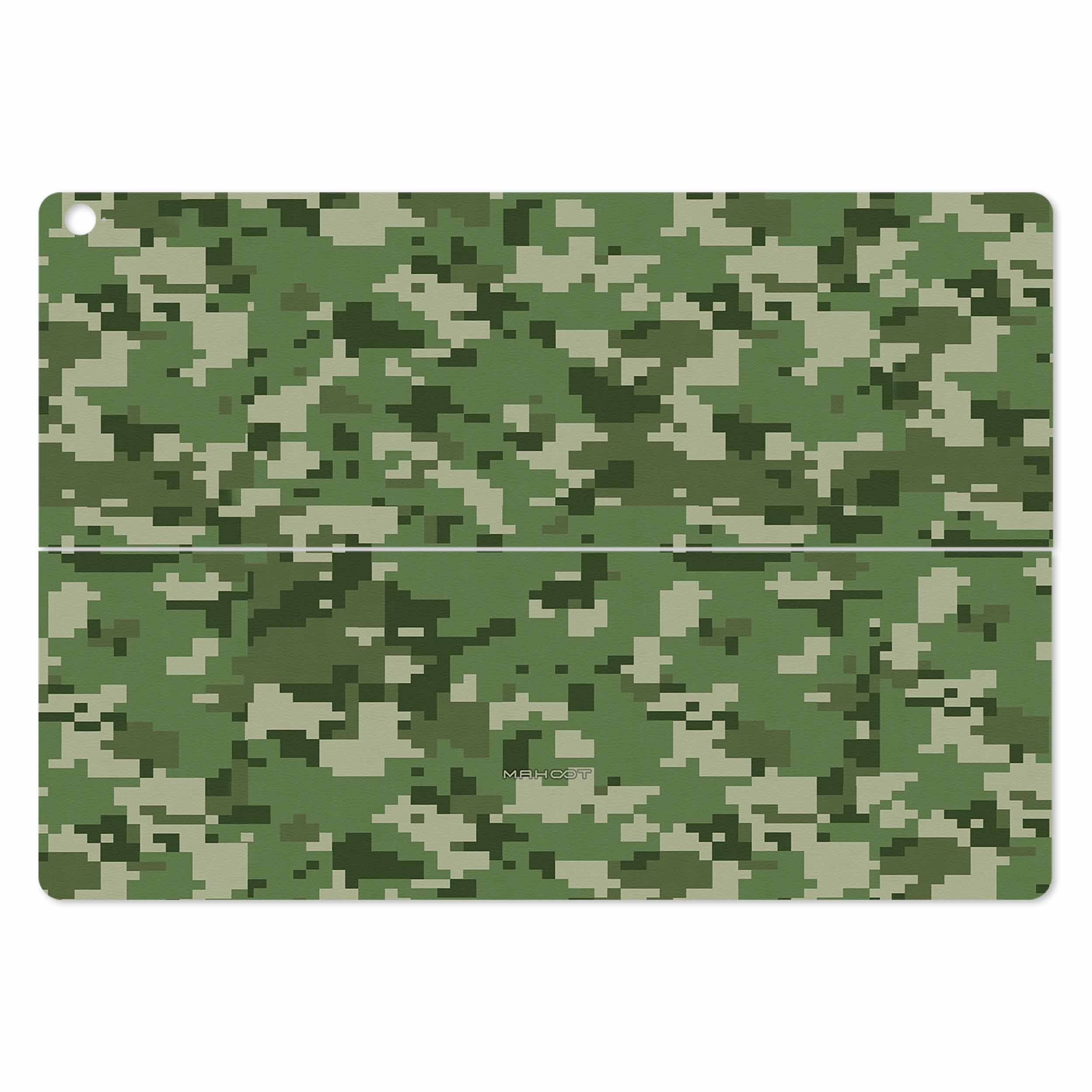 برچسب پوششی ماهوت مدل Army-Green-Pixel مناسب برای تبلت ایسوس Transformer 3 Pro 2016