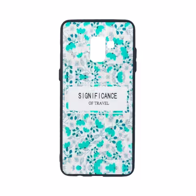 کاور طرح گل کد 15 مناسب برای گوشی موبایل سامسونگ Galaxy A8 Plus /A730