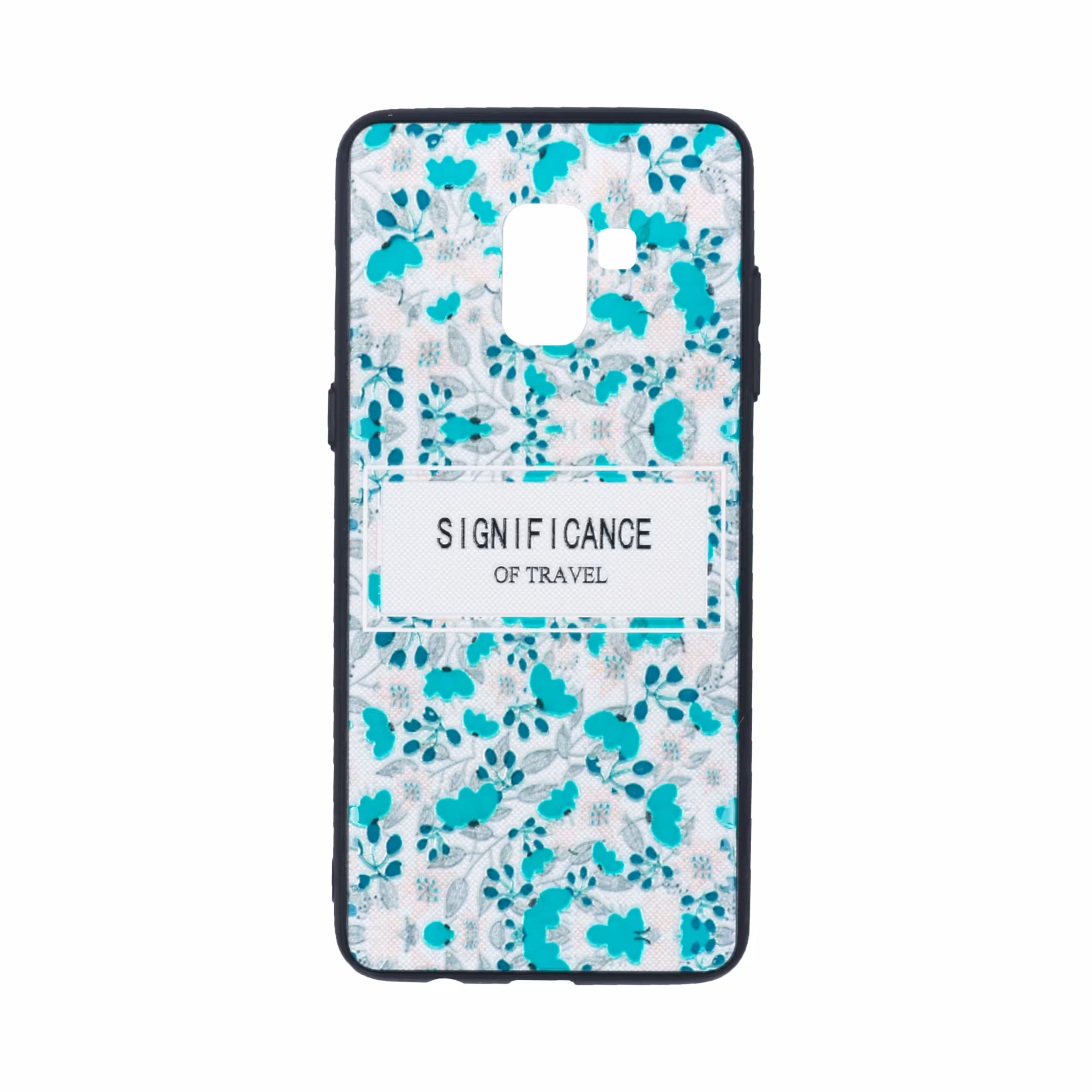 کاور طرح گل کد 15 مناسب برای گوشی موبایل سامسونگ Galaxy A8 Plus /A730