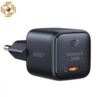 شارژر 30 آکی AUKEY PA-B1L VoltApex II Mini 30W USB-C PD Charger with GaN Power Tech