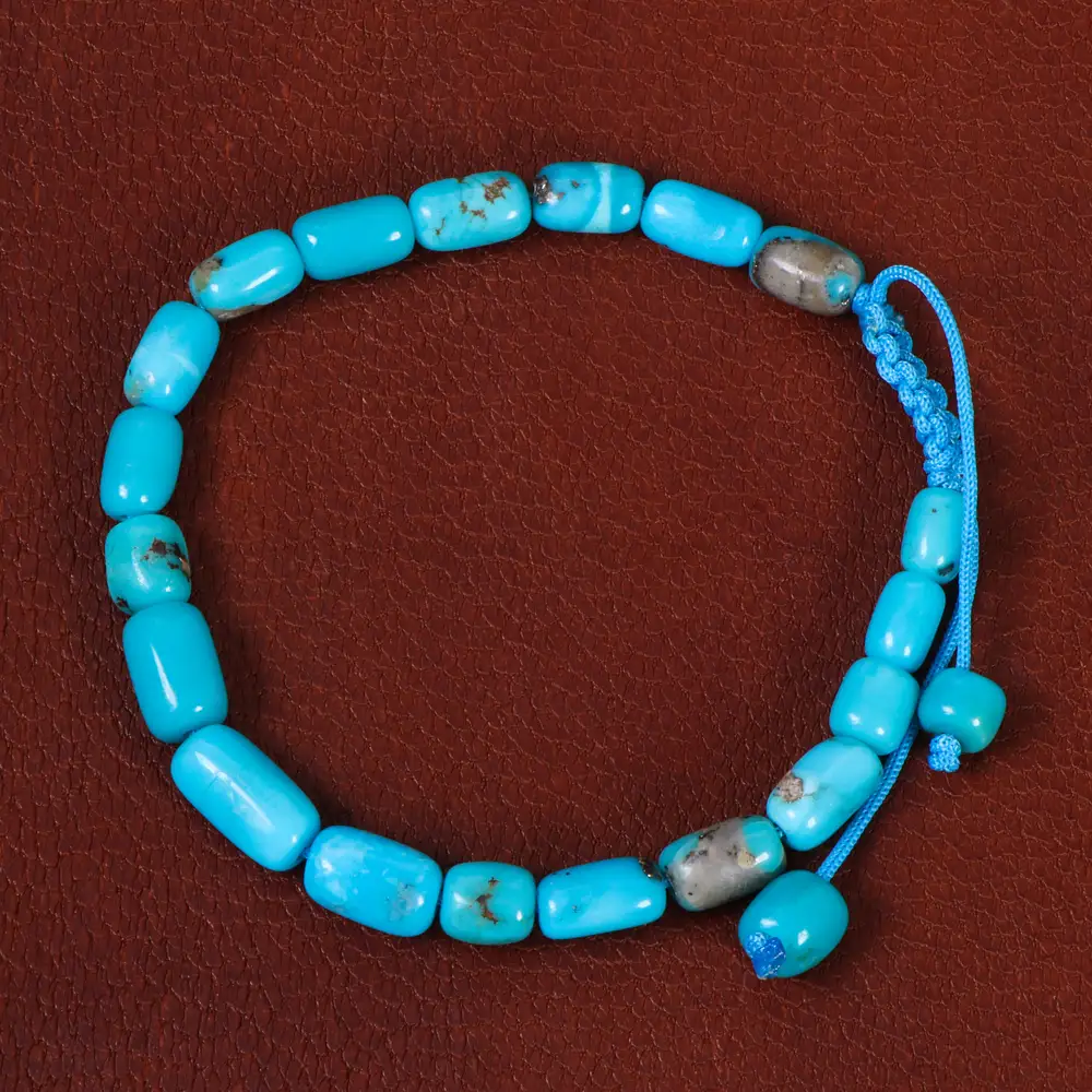 دستبند فیروزه اسپرت کد 26955 - جواهری مشاهیر