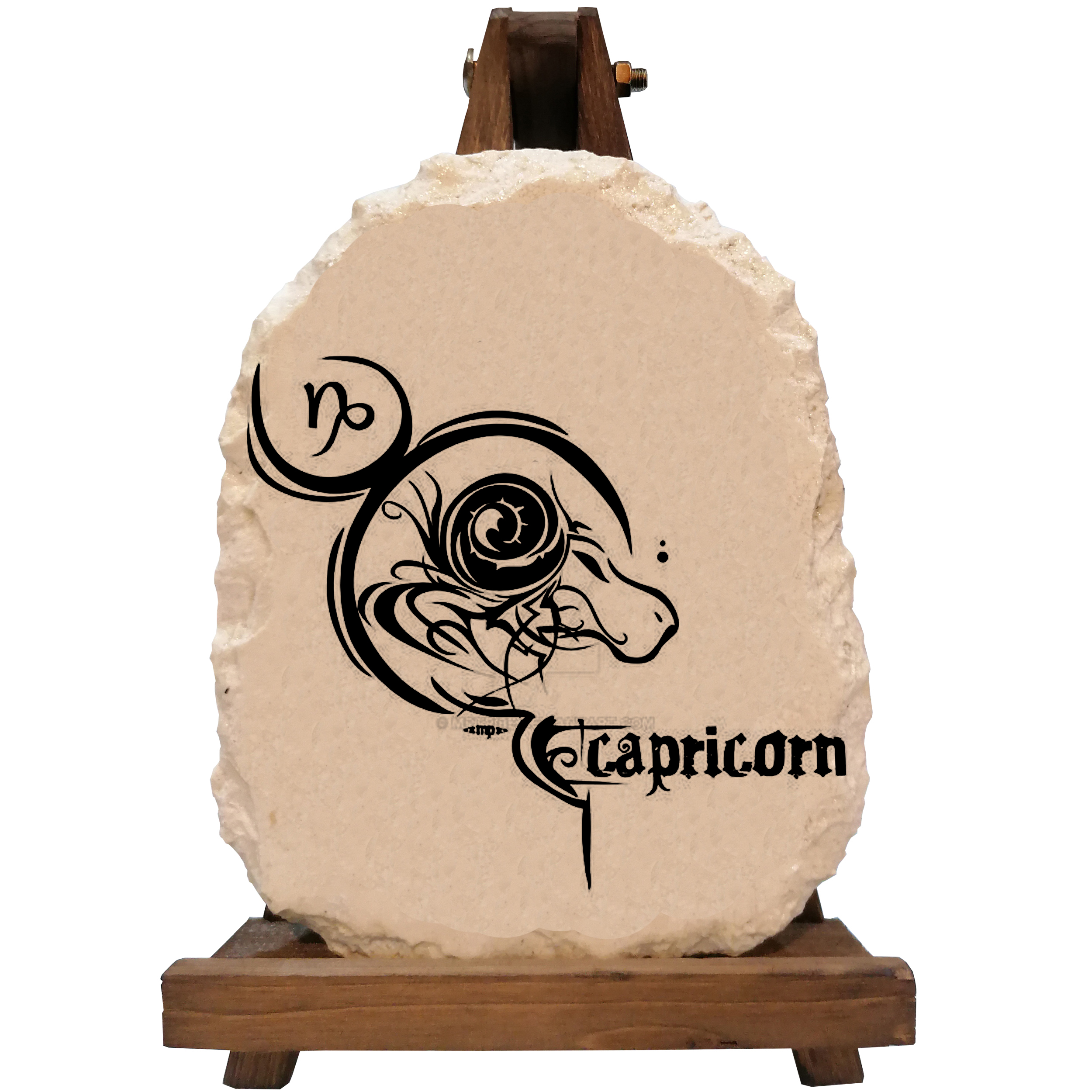 كتيبه دکوری مدل نماد ماه تولد دي کد HT122