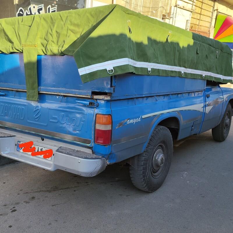 چادر نیسان چادر وانت اندازه 4 در3 برزنت درجه یک با قلاب دوزی و با طناب