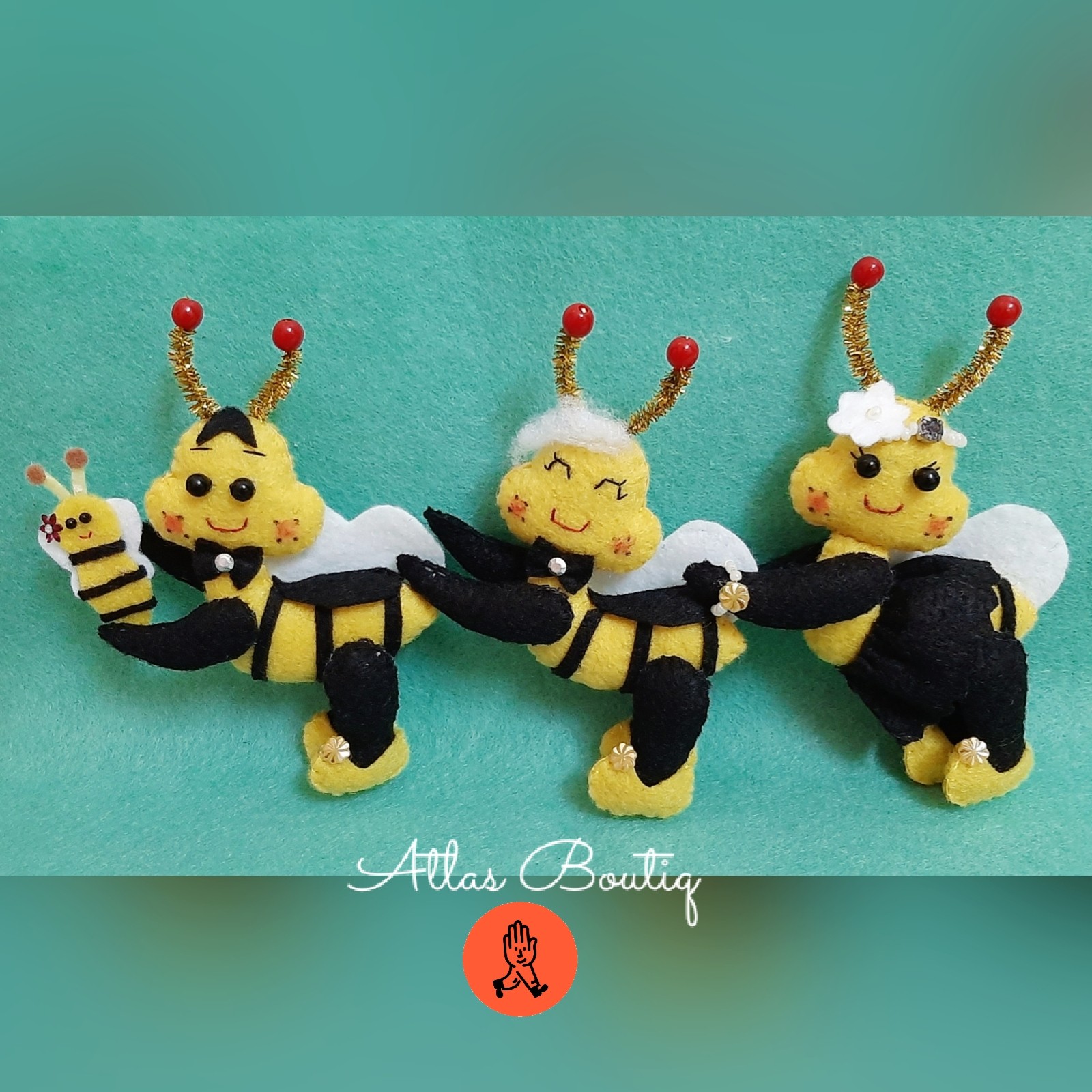 ریسه نمدی  تلویزیون مدل زنبور