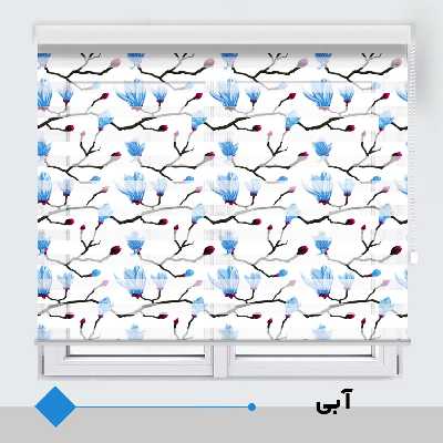  پرده زبرا مدل TO-2 سایز 180x200 سانتی متر