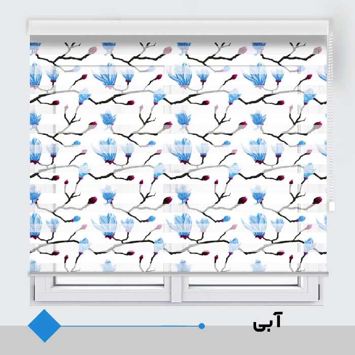  پرده زبرا مدل TO-2 سایز 180x200 سانتی متر