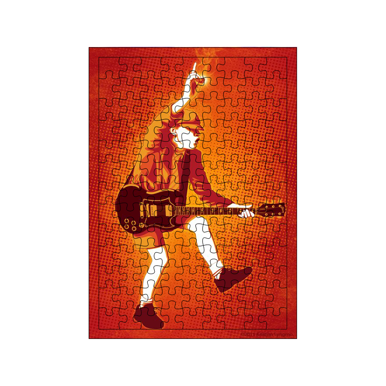 پازل 117 تکه مدل خواننده کد 1545