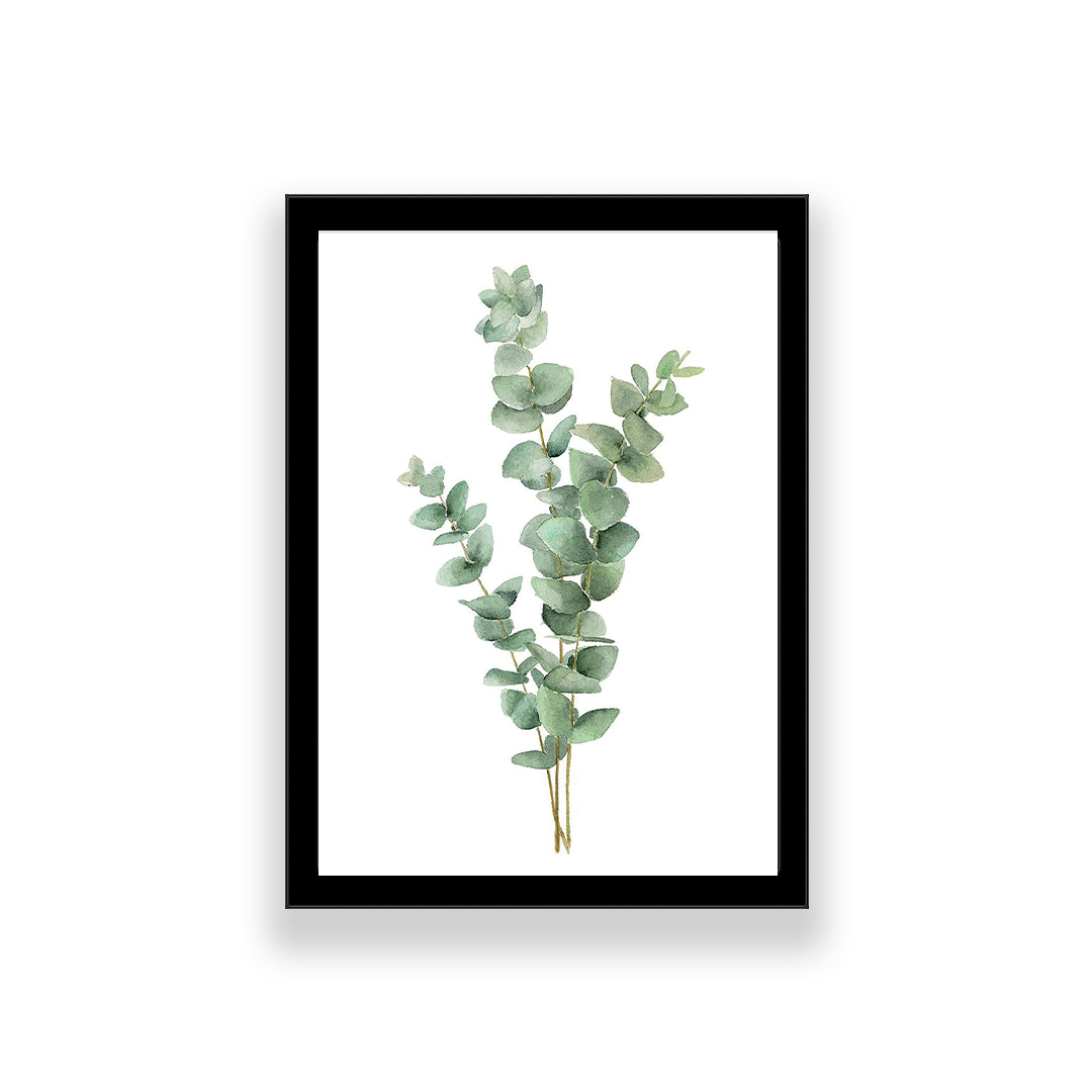 تابلو طرح آبرنگ برگ