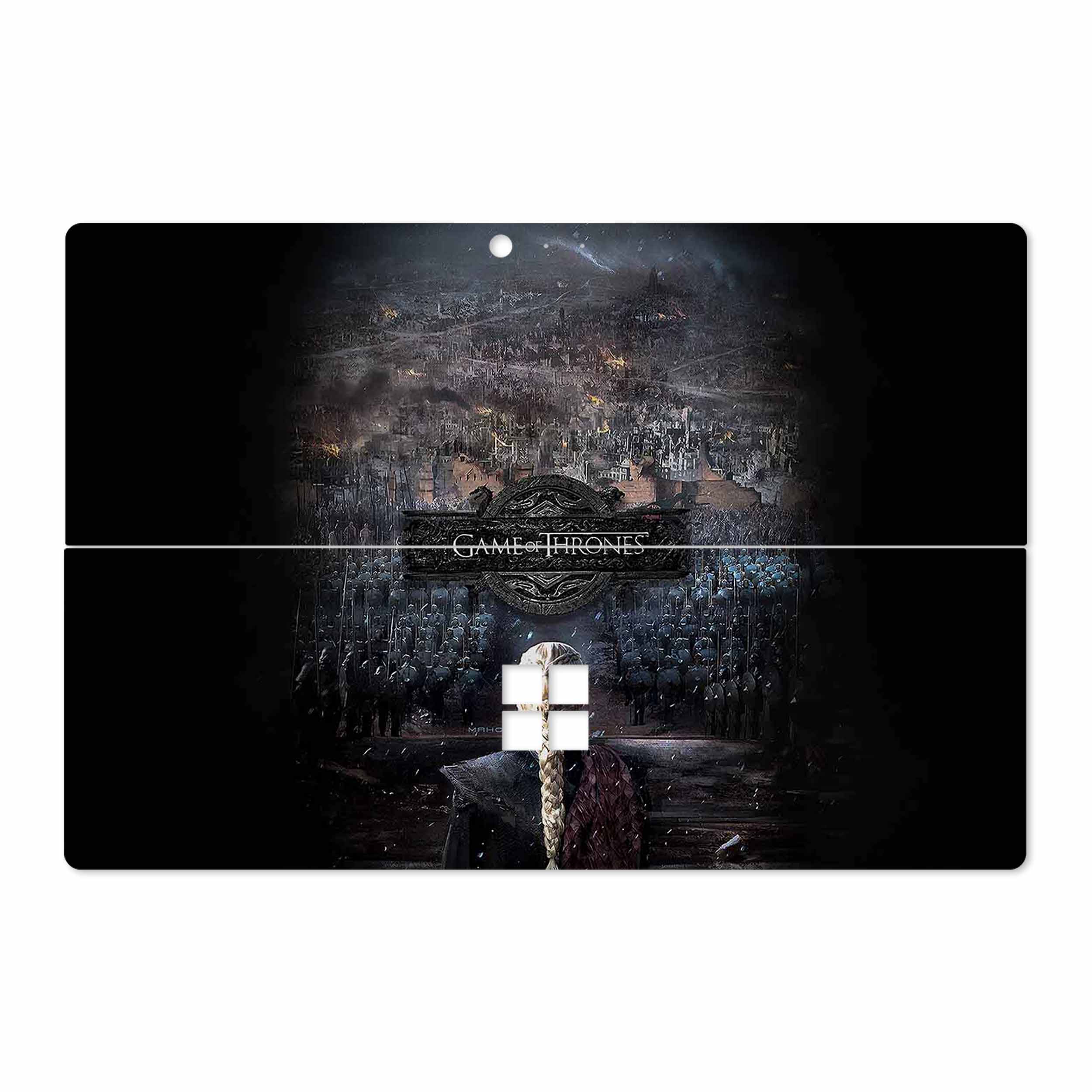 برچسب پوششی ماهوت مدل Game of Thrones مناسب برای تبلت مایکروسافت Surface Pro 4 2015