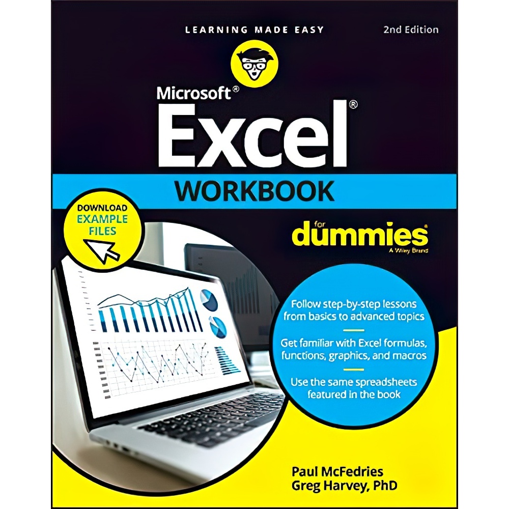 کتاب Excel Workbook For Dummies اثر Paul McFedries AND Greg Harvey انتشارات تازه ها