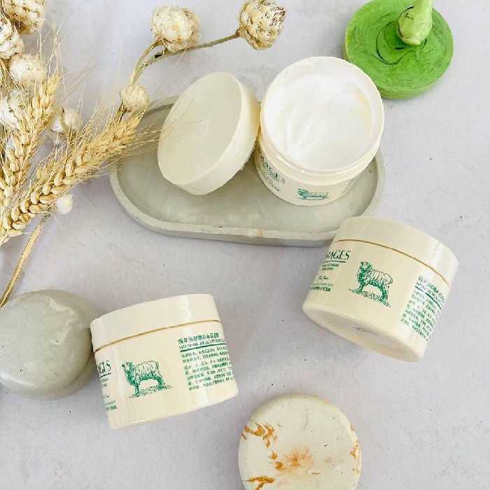 کرم آبرسان شیر گوسفند ایمجیز برای دست و صورت آبرسانی قوی