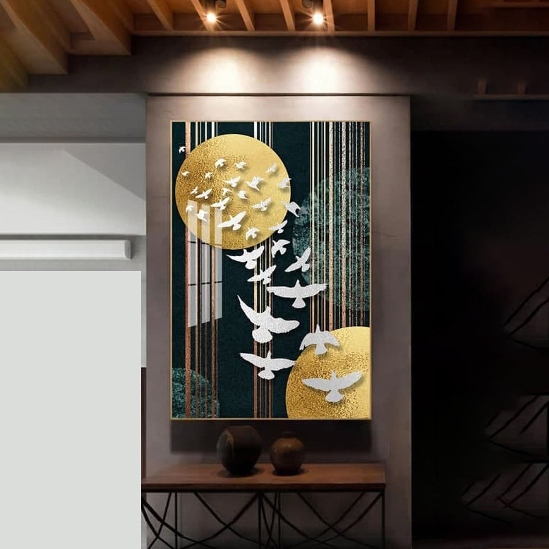 تابلو آتریسا طرح مدرن مدل AT00329 | دنیای قاب