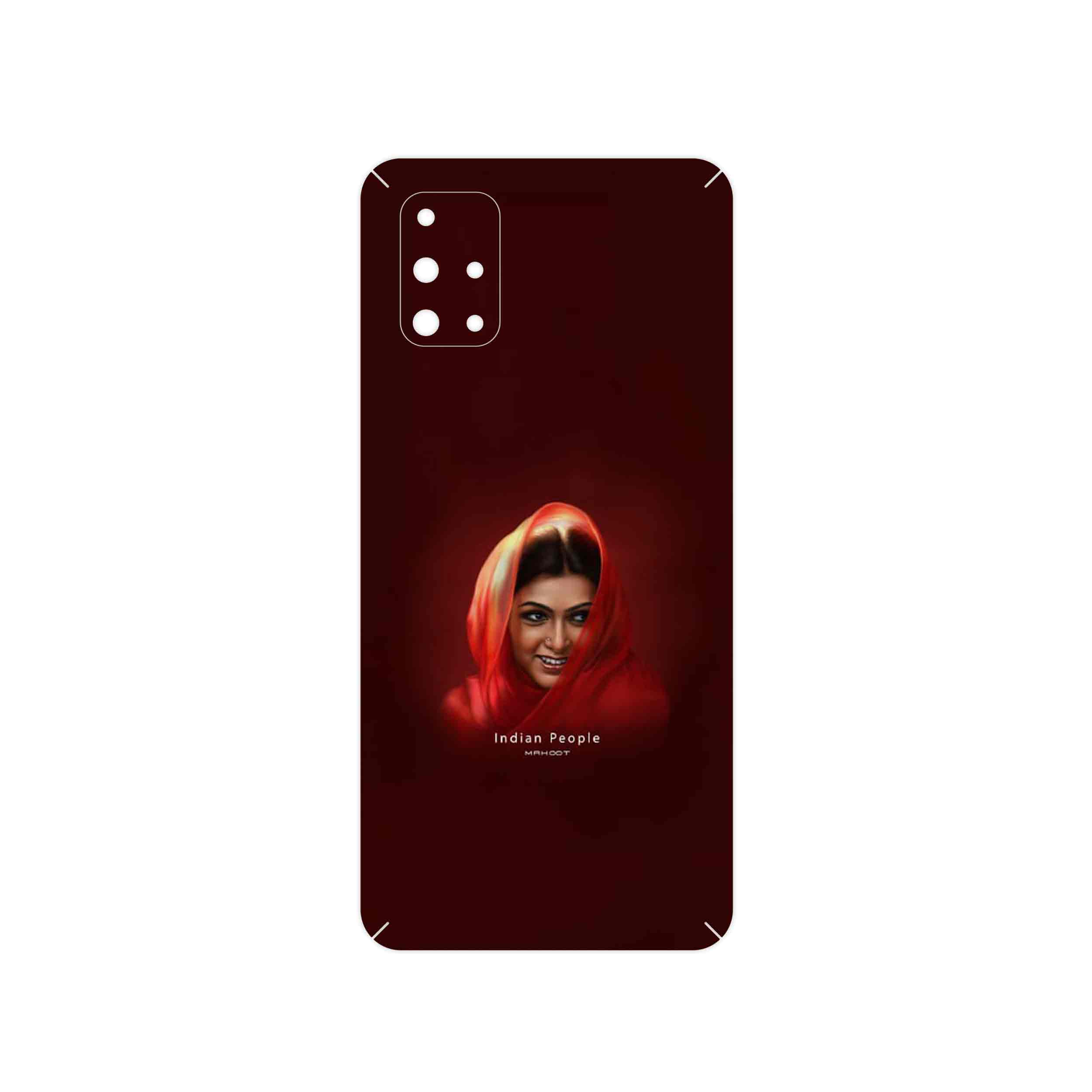 برچسب پوششی ماهوت مدل Portrait of an Indian Woman مناسب برای گوشی موبایل سامسونگ Galaxy M31S