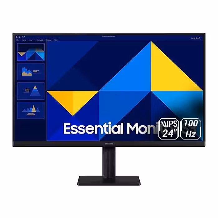قیمت و خرید مانیتور 24 اینچ سامسونگ مدل Essential S3 S30GD LS24D300GAMXUE | یاس ارتباط