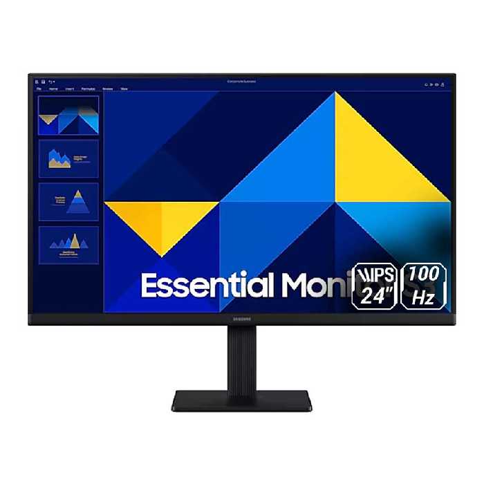 قیمت و خرید مانیتور 24 اینچ سامسونگ مدل Essential S3 S30GD LS24D300GAMXUE | یاس ارتباط