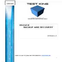 خرید و دانلود نسخه کامل کتاب Test King Oracle 1Z0-025 Exam Q&amp;A v2 1