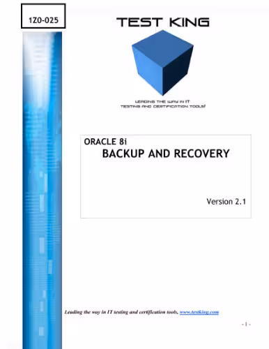 خرید و دانلود نسخه کامل کتاب Test King Oracle 1Z0-025 Exam Q&amp;A v2 1