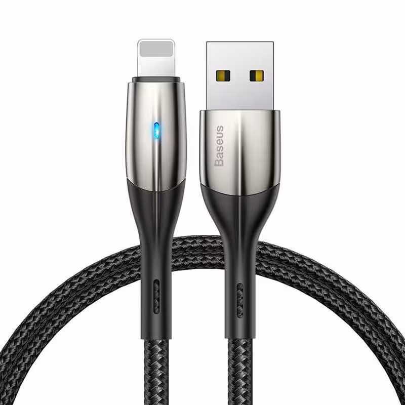 کابل تبدیل USB به لایتنینگ باسئوس مدل CALSP-B01 طول 1متر