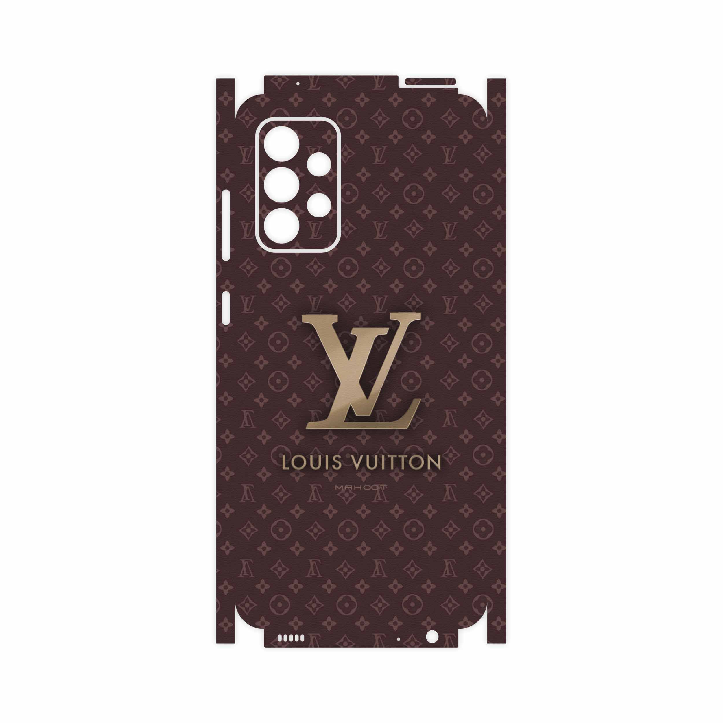 برچسب پوششی ماهوت مدل LOUIS-VUITTON-Logo-FullSkin مناسب برای گوشی موبایل سامسونگ Galaxy A72