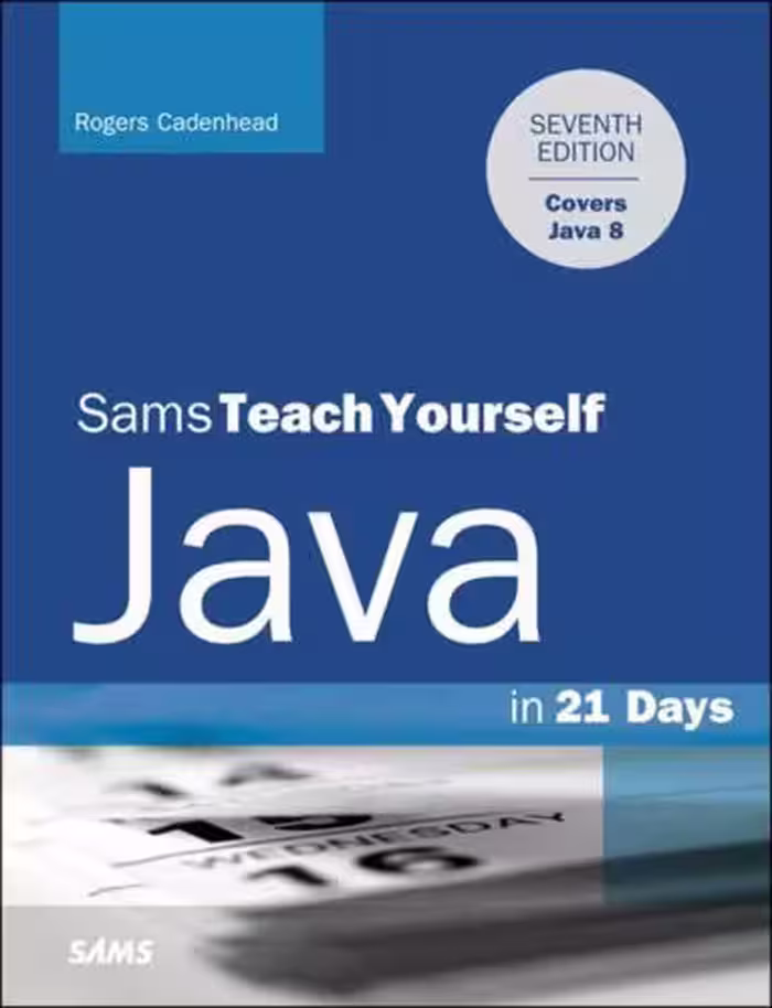 خرید و دانلود نسخه کامل کتاب Sams Teach Yourself Java in 21 Days (Covering Java 8)