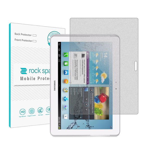 گلس تبلت سامسونگ Galaxy Tab 2 101 P5100 pictures مدل نانو هیدروژل مات برند راک اسپیس کد 12574L