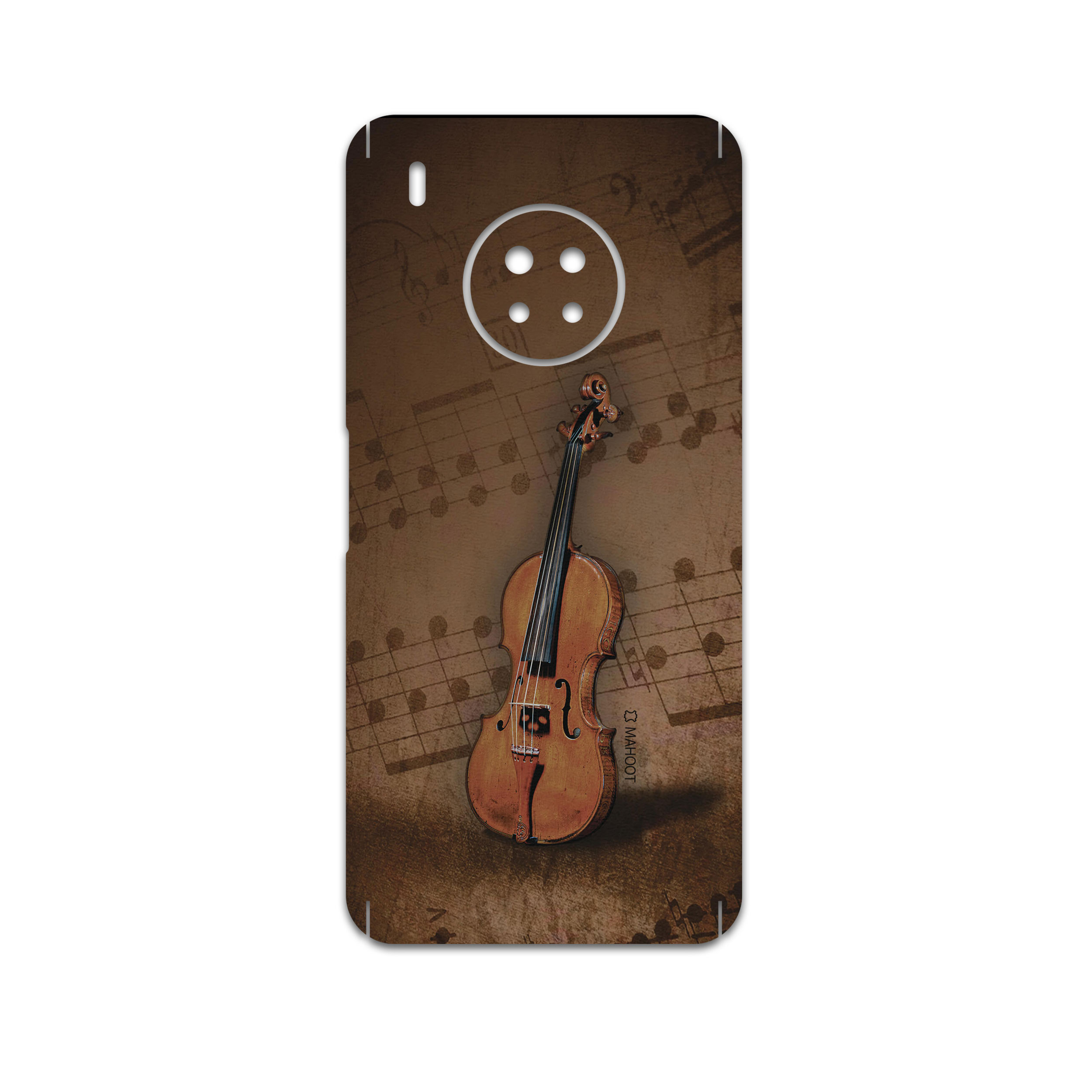 برچسب پوششی ماهوت مدل Violin-Instrument مناسب برای گوشی موبایل هوآوی Y9a