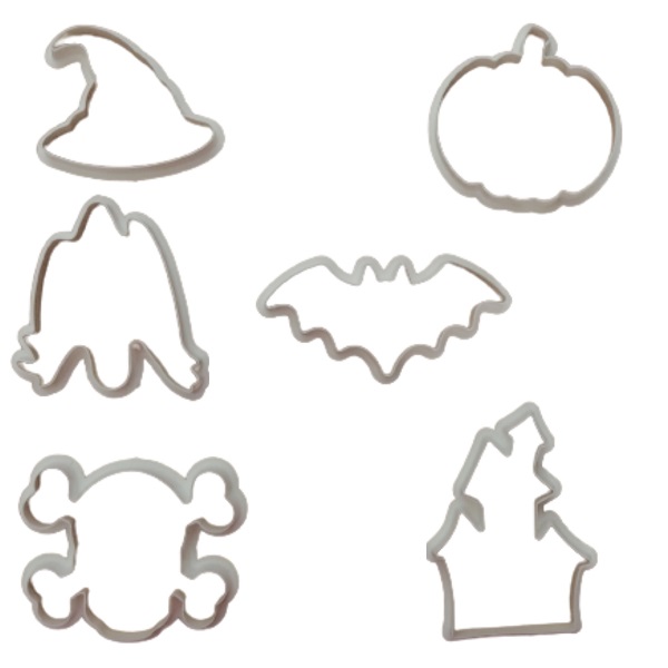 قالب شیرینی به گز مدل ست هالوین مجموعه 6 عددی