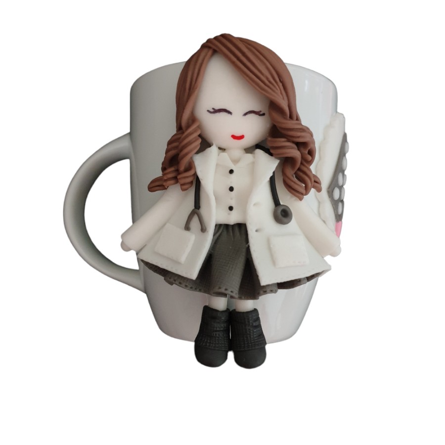 ماگ مدل عروسکی پزشک کد R116