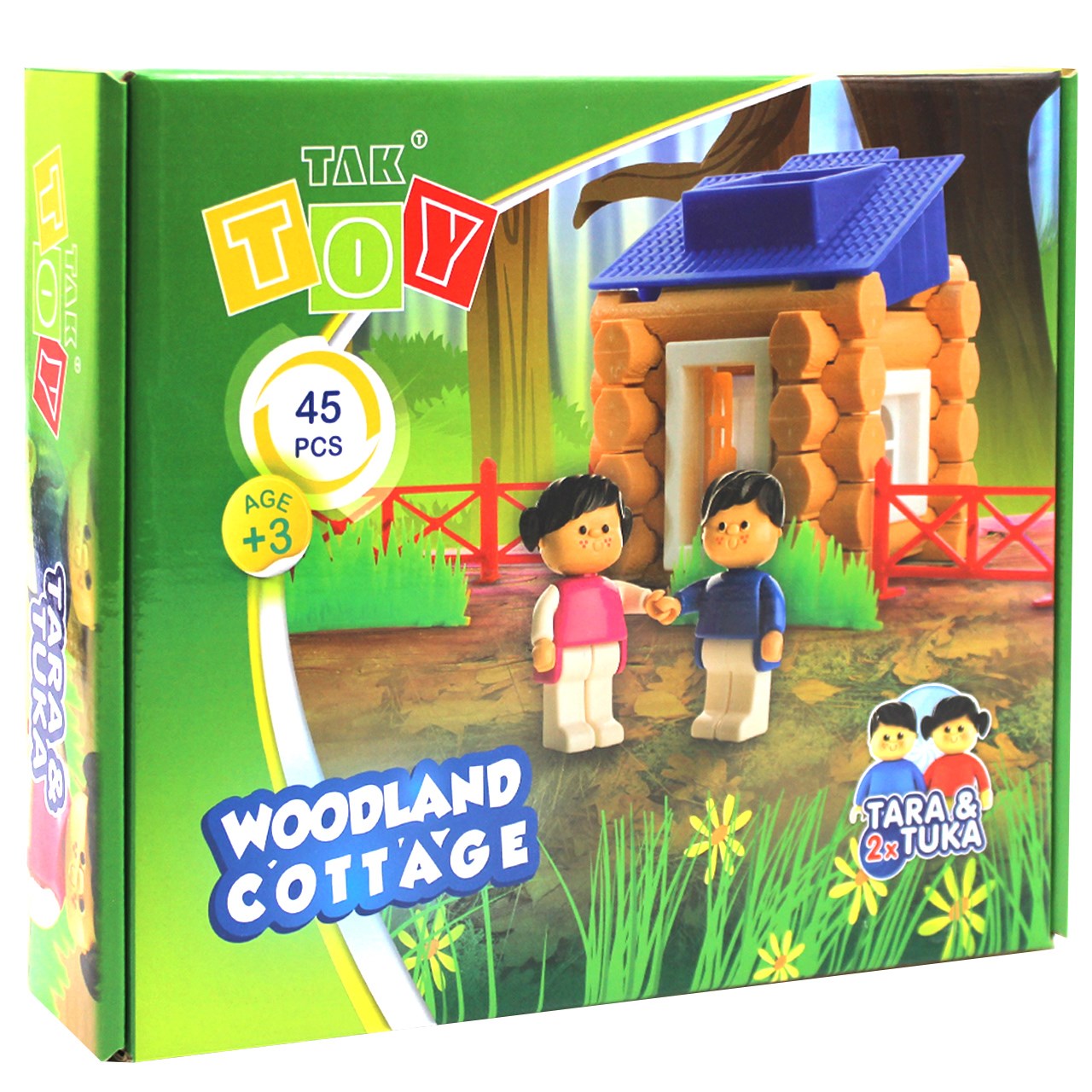 بازی ساختنی تک توی مدل کلبه جنگلی