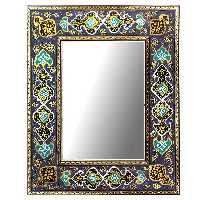 آینه خاتم کاری مدل رومیزی کد 26-sha-21