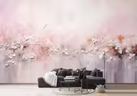 کاغذ دیواری دخترانه ساده و شیک برای اتاق HQ-1231