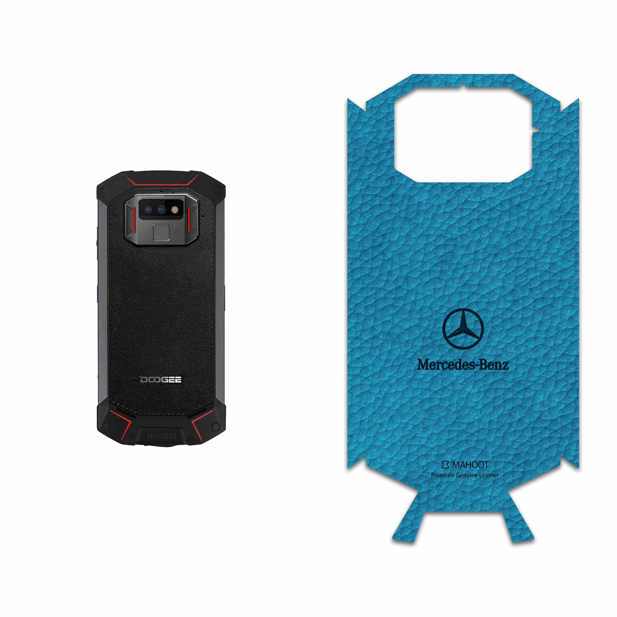 برچسب پوششی ماهوت مدل BL-MBNZ مناسب برای گوشی موبایل دوجی S70